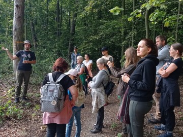 Spacer mykologiczny w Lesie Dobieszkowskim 2.09.2023r., 